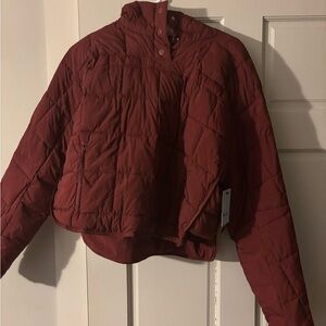 Kohl's Deep Red Women's Puffer Jacket